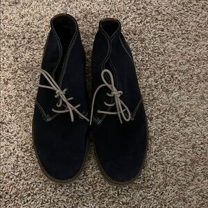 Men's J & M Deep Blue Chucka Boots